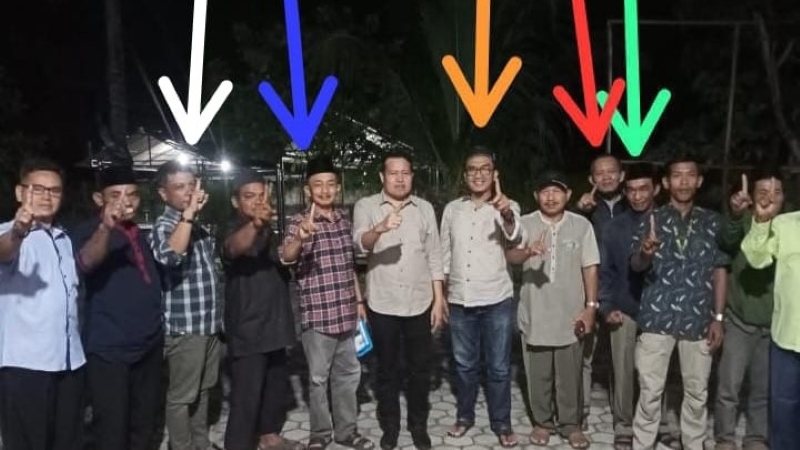 Perangkat Desa di Pesawaran Diduga Langgar Netralitas Pilkada 2024