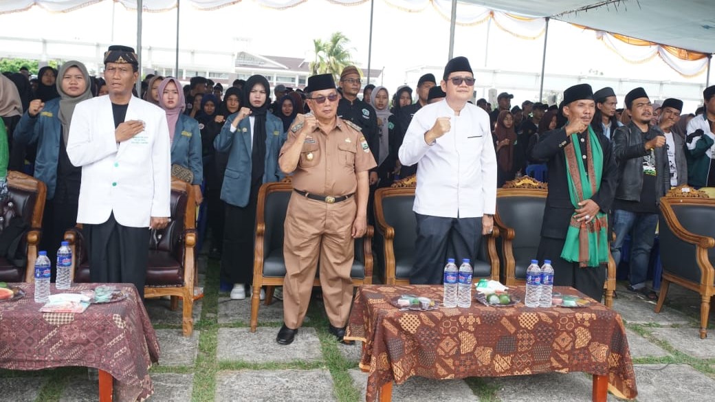 Wakil Bupati Pesisir Barat Hadiri Pengukuhan PAC Pagar Nusa