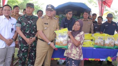 Gerakan Pangan Murah Berlangsung Meriah di Tulang Bawang