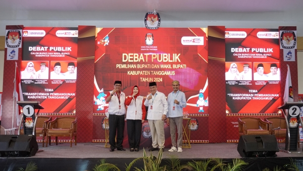 Visi Pembangunan Tanggamus Diadu dalam Debat Publik Perdana