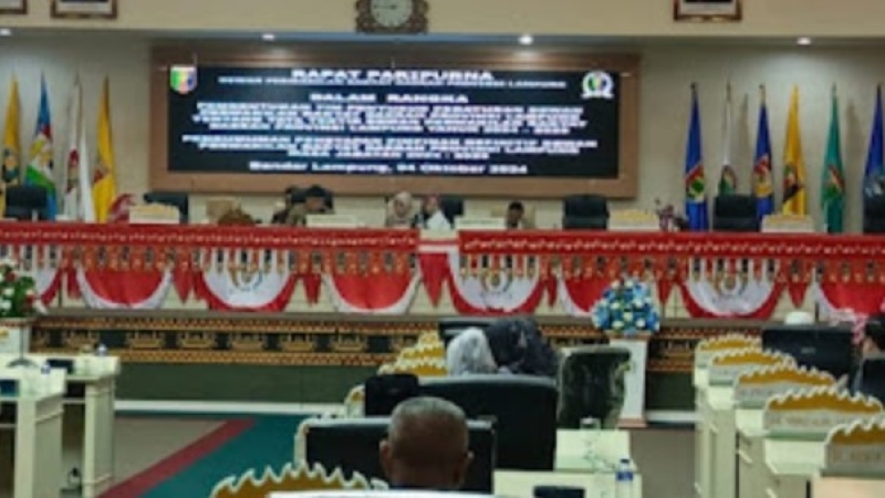 DPRD Lampung Resmi Bentuk Alat Kelengkapan Dewan