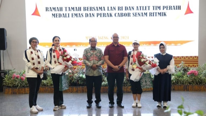 Senam Ritmik Lampung Raih 4 Emas dan 2 Perak, Pj Gubernur Samsudin Sampaikan Selamat atas Keberhasilan Mengukir Prestasi pada PON XXI Aceh-Sumut 2024