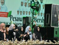 Pasangan Calon Gubernur Lampung dan Bupati Gelar Sholawat Bersama di Pesawaran