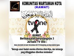 KAWAT Sampaikan Belasungkawa atas Wafatnya Tiga Jurnalis TV One