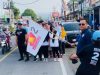 Jalan Sehat dan Senam Kreasi, Strategi Baru Kampanye Paslon 02 Sefti-Ade di Pesisir Barat