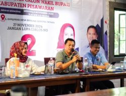 Pemuda Pesawaran Titipkan Aspirasi kepada Paslon Bupati Nanda-Anton