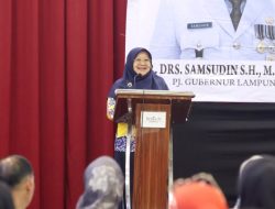Pj Ketua TP PKK Provinsi Lampung Buka Bimtek Pengolahan Makanan Pendamping ASI