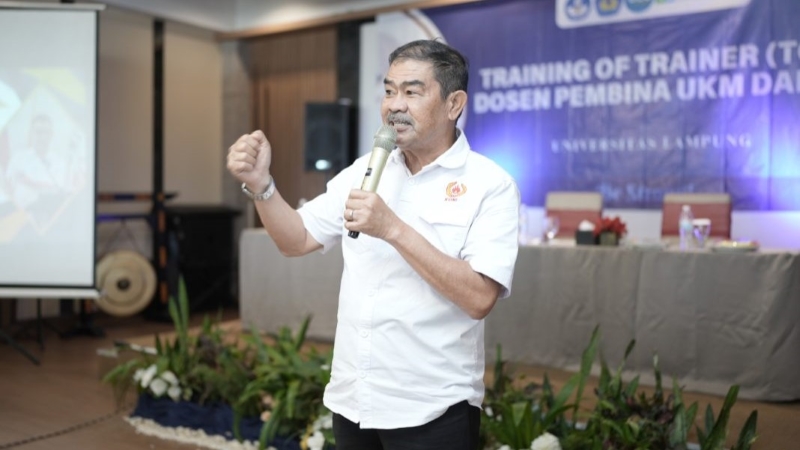Unila Bekali Dosen Pembina UKM untuk Tingkatkan Prestasi Mahasiswa