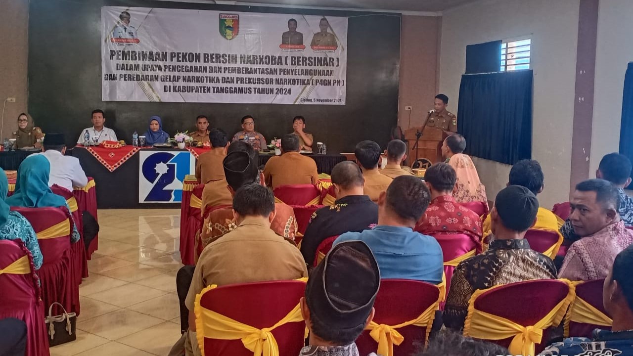 Tanggamus Gelar Pembinaan Pekon Bersih Narkoba