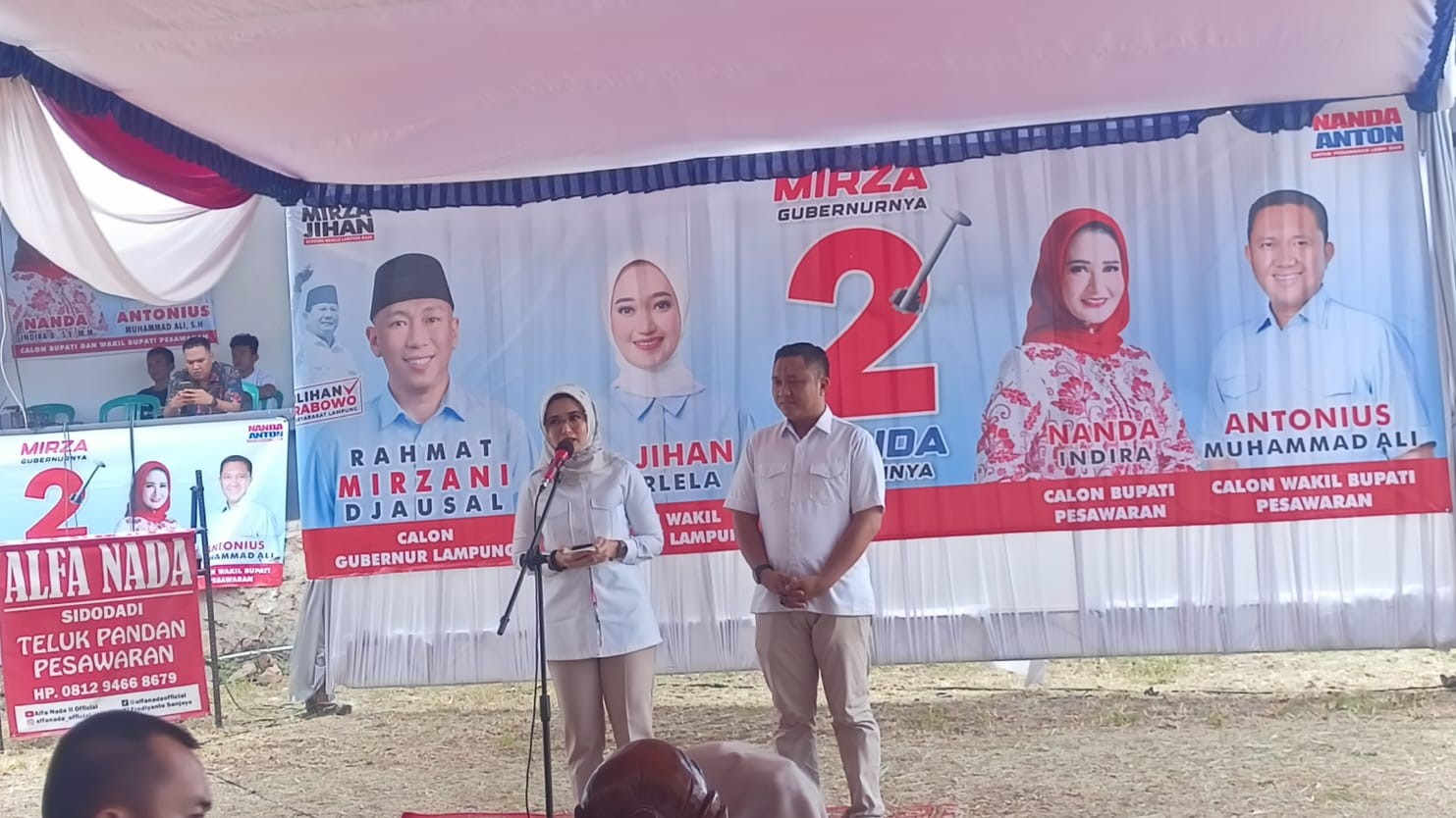 Paslon 02 Pesawaran Prioritaskan Pengembangan SDM dan Potensi Daerah
