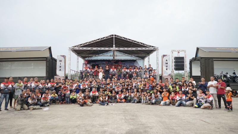Skadron 12/AJY Sukses Gelar Wira Amur Trail Adventure, Rayakan HUT Penerbad ke-65