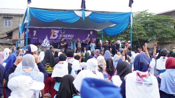 Nanda Indira Ajak Masyarakat Pesawaran Budayakan Hidup Sehat