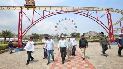 Pj Gubernur Lampung Tinjau Progres Pembangunan Kawasan Bakauheni Harbour City