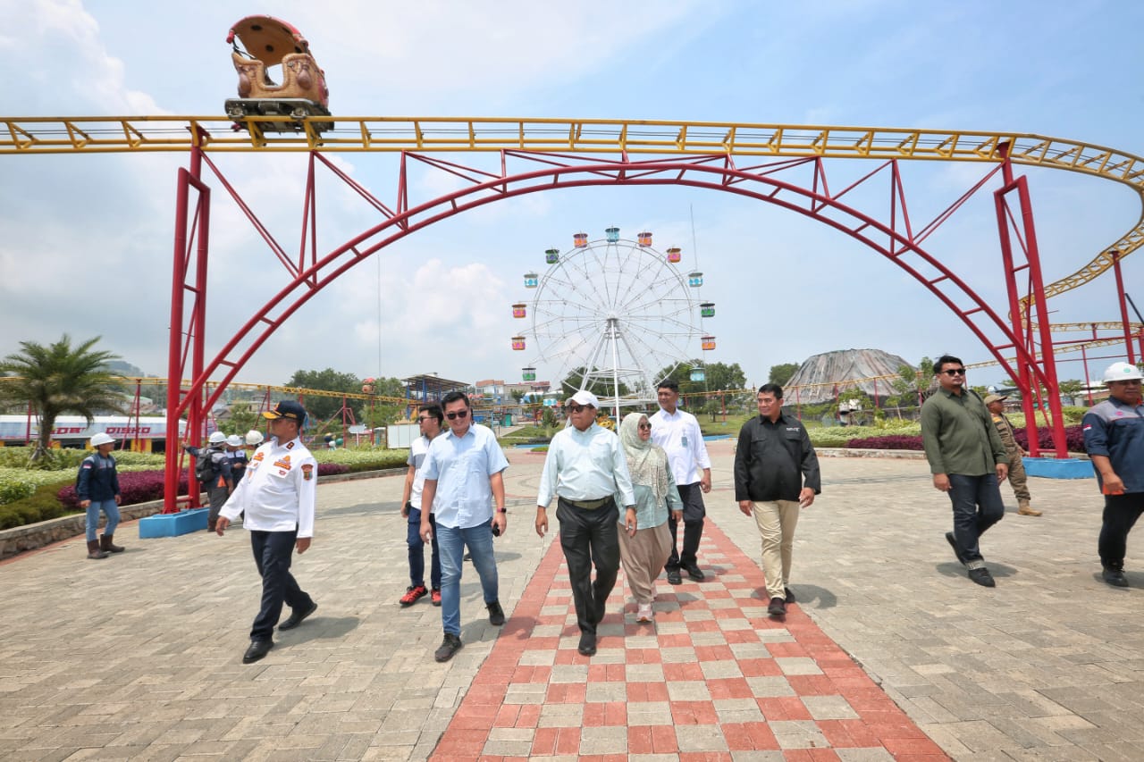 Pj Gubernur Lampung Tinjau Progres Pembangunan Kawasan Bakauheni Harbour City