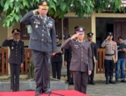 Polres Pesisir Barat Gelar Upacara Peringati Hari Pahlawan