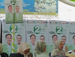 Dewi Sastrani Silaturahmi dengan Bara Muda Sriwijaya, Ajak Warga Dukung Ratu Dewa