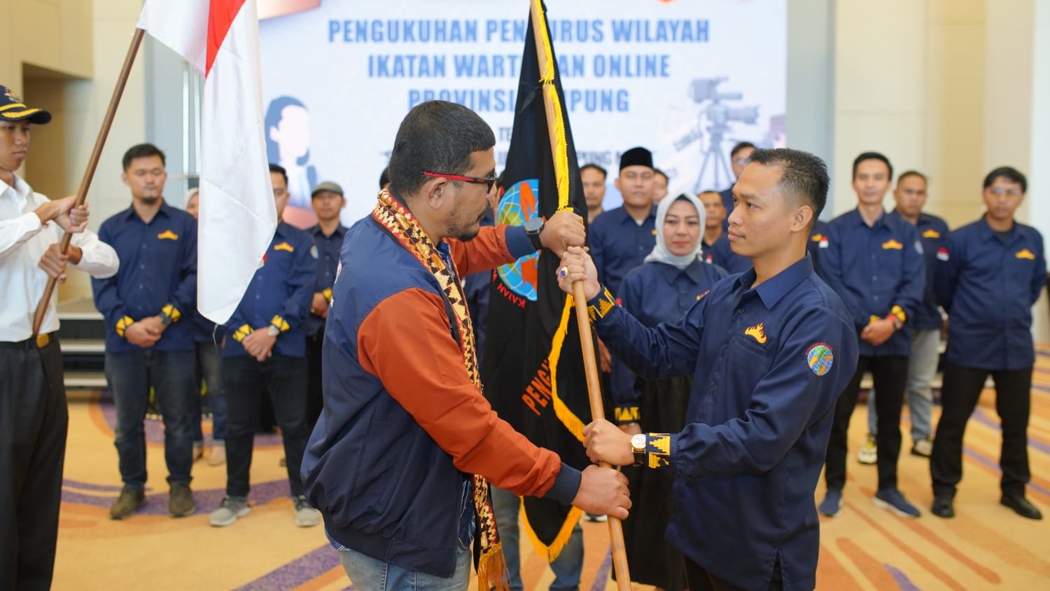 IWO Lampung Resmi Dikukuhkan, Siap Tingkatkan Kualitas Jurnalisme