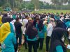 Ribuan Pendukung Paslon 02 Padati Lapangan Siring Betik Tanggamus