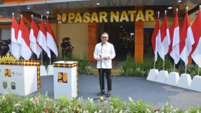 Pj Gubernur dan Menko Pangan Resmikan Pasar Natar yang Modern
