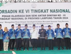 Pj Gubernur Lampung Buka Porsadin VI, Dorong Santri Jadi Generasi Unggul