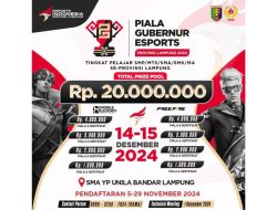 Piala Gubernur eSports Lampung 2024 Ajak Gamers Muda Unjuk Gigi