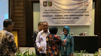 Kemendagri Apresiasi Suksesnya Pelatihan P3PD di Lampung