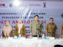 KPK Monitor Desa Anti Korupsi di Tubaba, Tekankan Pentingnya Integritas