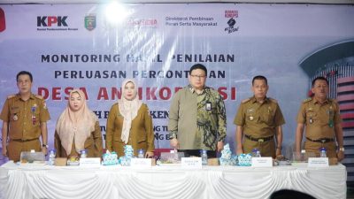 KPK Monitor Desa Anti Korupsi di Tubaba, Tekankan Pentingnya Integritas