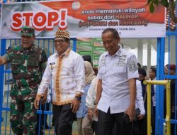 Pj Gubernur Lampung Awasi Langsung Pilkada di Lapas Bandar Lampung