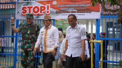 Pj Gubernur Lampung Awasi Langsung Pilkada di Lapas Bandar Lampung