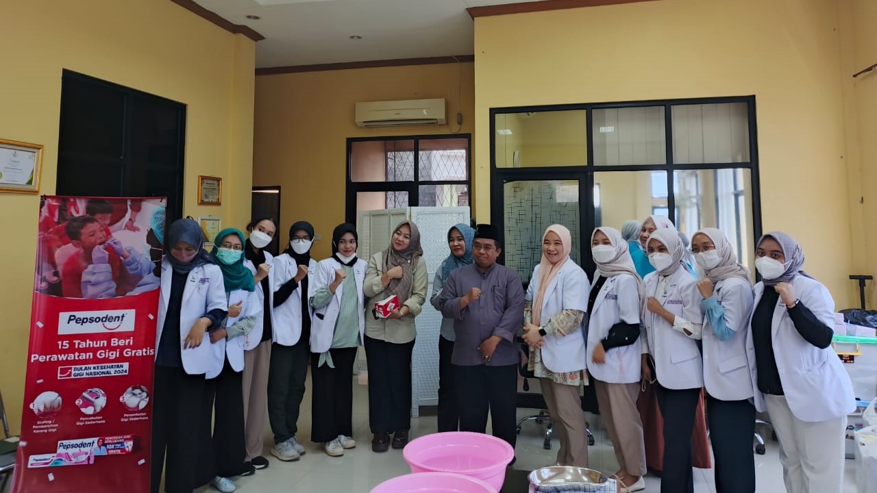 Baznas Palembang Ajak Anak Yatim Senyum Cerah, Gelar Pemeriksaan Gigi Gratis