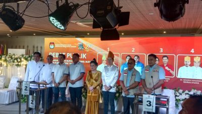 Debat Publik Kedua Pilkada Sangihe: Empat Paslon Adu Program untuk Pembangunan