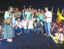 Ribuan Massa Padati Kampanye Akbar Qudrotul-Hankam di Tulang Bawang