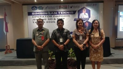 Dinas Pendidikan Sangihe Gelar Bimtek Operator Dapodik