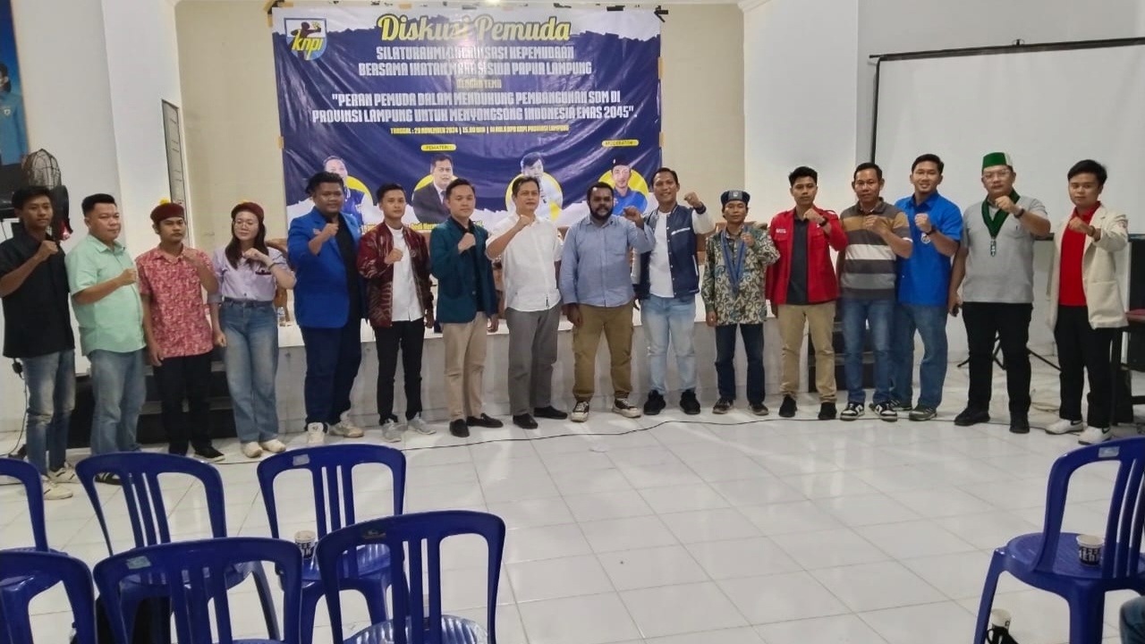 KNPI Lampung Ajak Pemuda Perkuat Sinergi untuk Indonesia Emas 2045