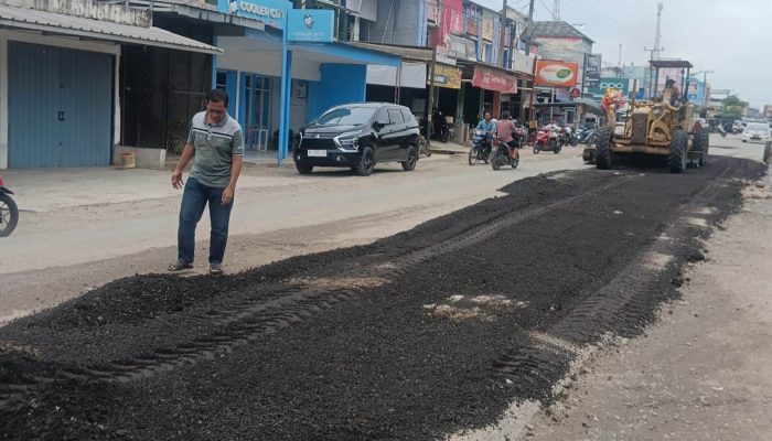 Bupati Terpilih Elfianah Segera Perbaiki Jalan Rusak di Simpang Pematang
