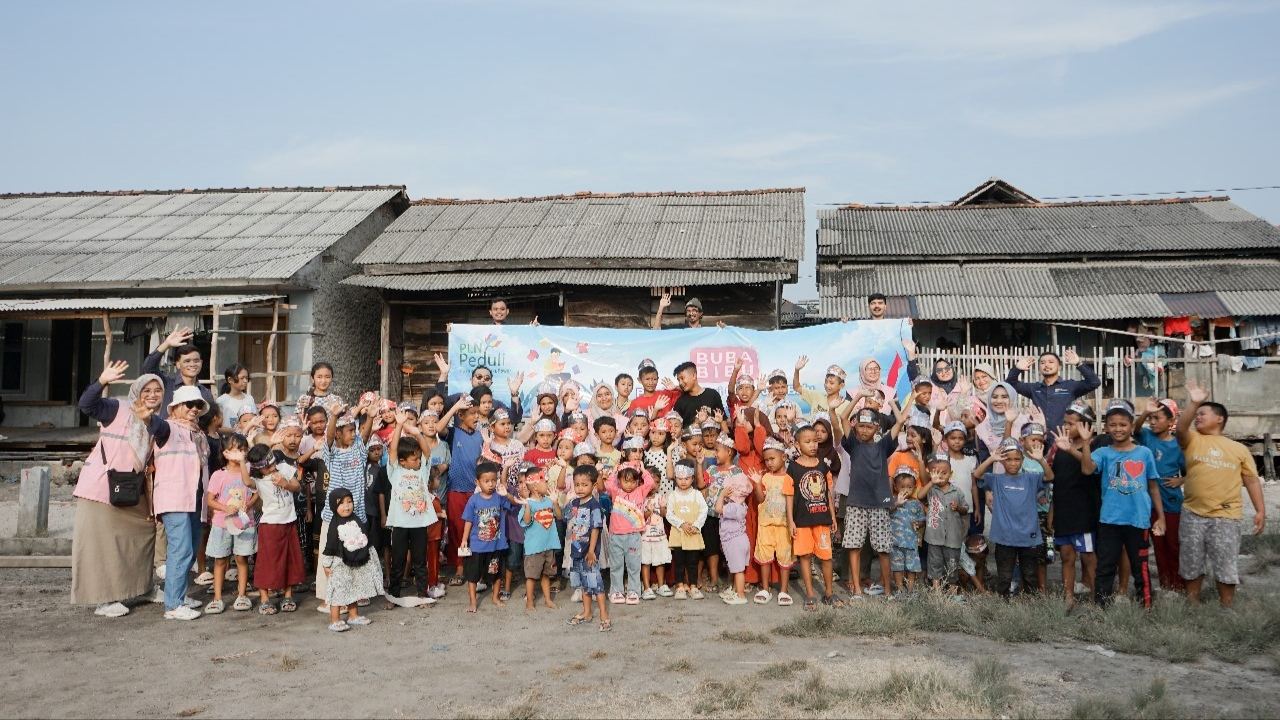 PLN Nusantara Power UP Bandar Lampung Berbagi Kebaikan dengan BUBABIBU