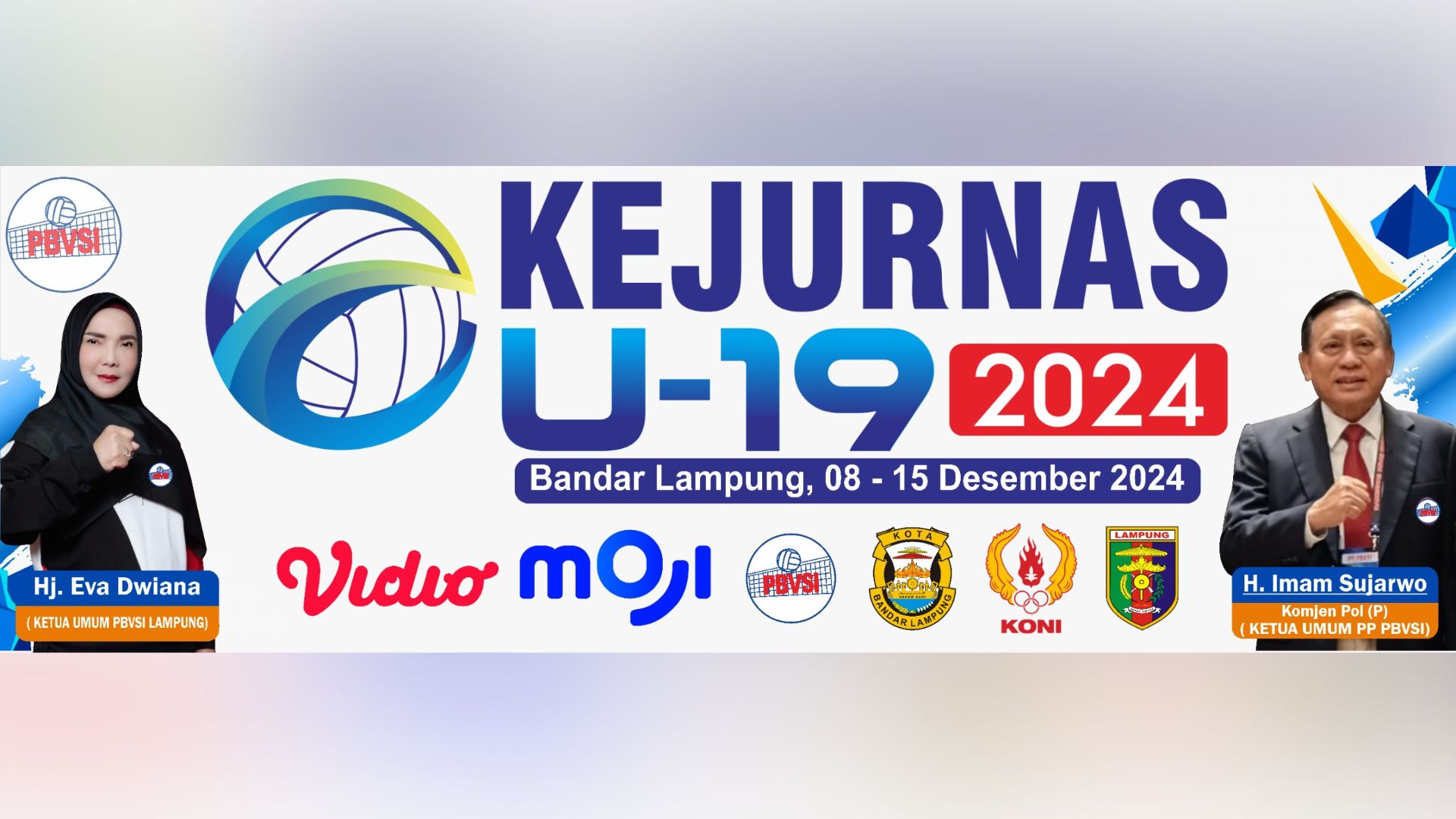 Bandar Lampung Siap Jadi Tuan Rumah Kejurnas Voli U-19, Eva Dwiana Ajak Masyarakat Dukung