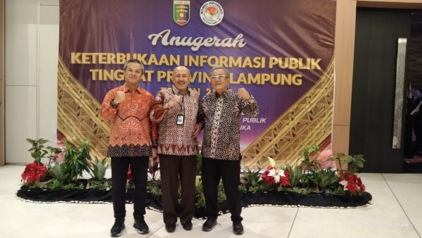JMSI Lampung Apresiasi KI Award, Dorong Peningkatan Keterbukaan Informasi