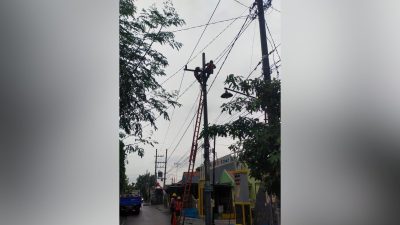 Petir Sasar Jaringan Listrik, Perumahan Himalaya Probolinggo Gelap Gulita