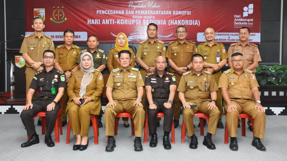 Pj Bupati Tubaba Ajak Masyarakat Bersatu Lawan Korupsi