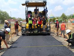 Tubaba Makin Cantik, Jalan-Jalan Utama Kini Mulus