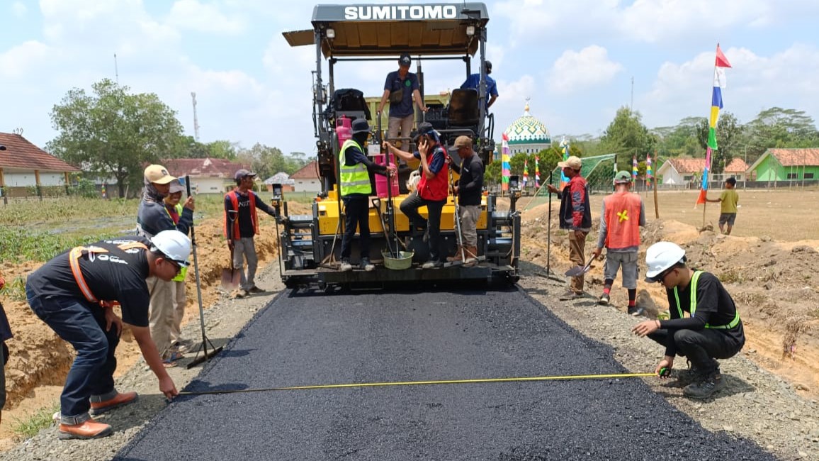 Tubaba Makin Cantik, Jalan-Jalan Utama Kini Mulus