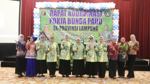 Bunda PAUD Lampung Tekankan Peran Keluarga dalam Membentuk Karakter Anak