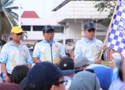 Pj Gubernur Lampung Lepas Jalan Sehat HUT KORPRI ke-53, Tekankan Peran ASN untuk Negeri