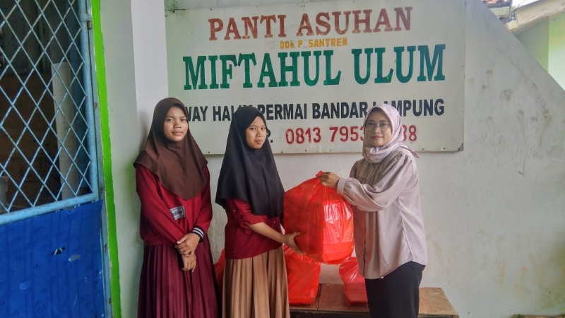 JMSI Lampung Berbagi Kasih di Yayasan Yatim Piatu Miftahul Ulum