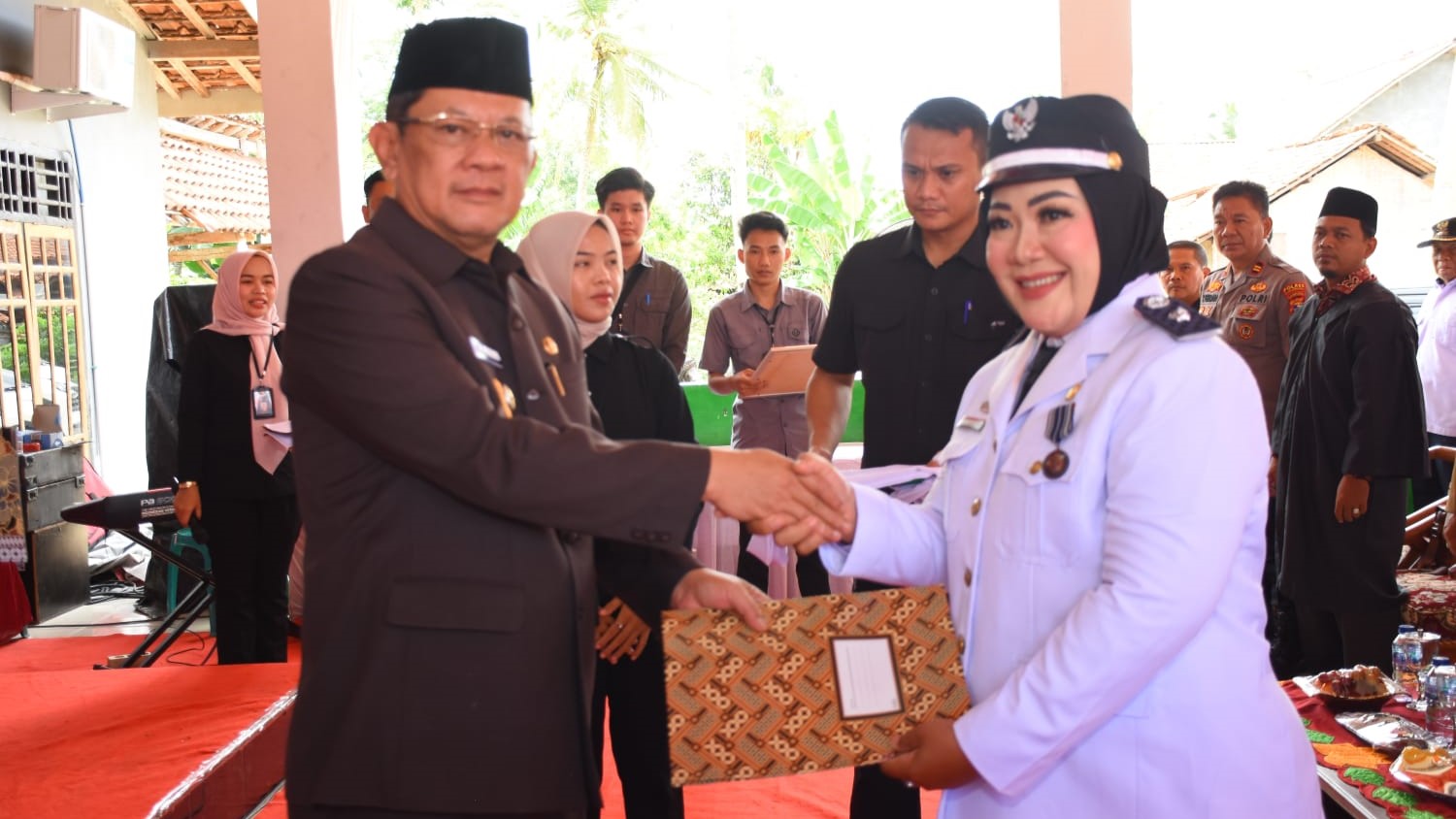 Rita Utari Resmi Jabat Pj Kepalo Tiyuh Karta Sari Tubaba
