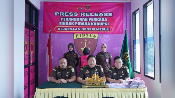Kadis PPKBP3A Mesuji Ditangkap, Diduga Korupsi Dana BOKB Rp1,5 Miliar