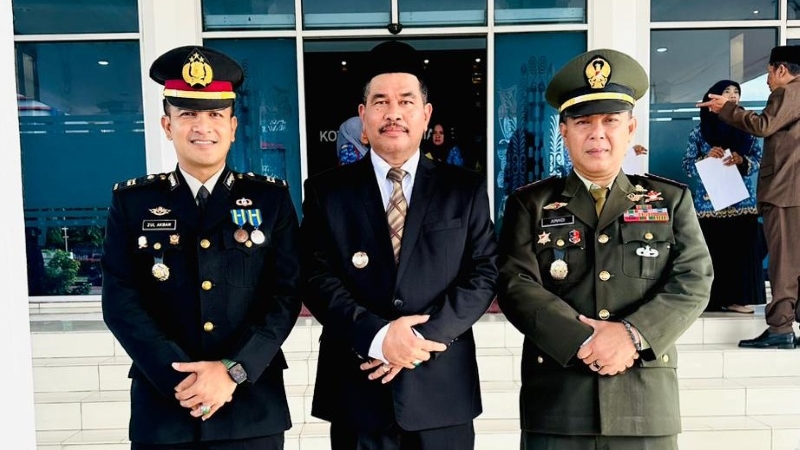 Kapolsek Banda Sakti Ajak Masyarakat Lhokseumawe Gelorakan Semangat Bela Negara