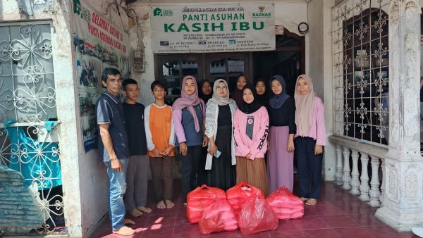 JMSI Lampung Berbagi Kebahagiaan dengan Anak-anak Panti Asuhan Kasih Ibu